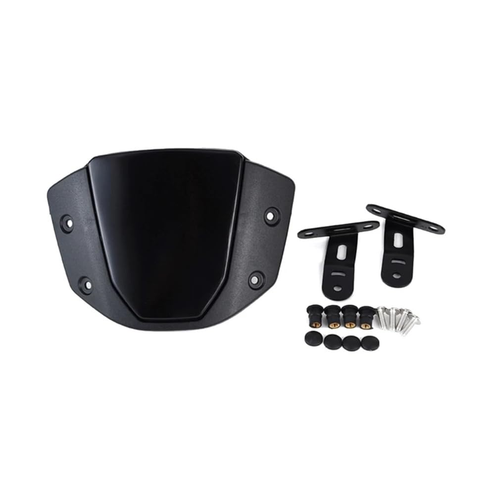 Windschutz Motorrad Motorrad-Windschutzscheibenverlängerung, Verstellbarer Spoiler Aufklemmen Windschutzscheibenabweiser Für Ho&n&da CB650R 2019–2021, CB1000R 2018–2021 von XSFIBHKM