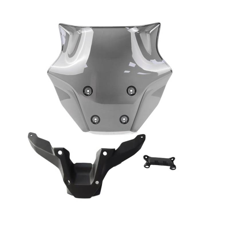 Windschutz Motorrad Motorrad Zubehör Windabweiser Windschutzscheibenhalterung Windschutzscheibenschutz Für Yama&ha MT 09 MT-09 MT09 MT09 2024 von XSFIBHKM