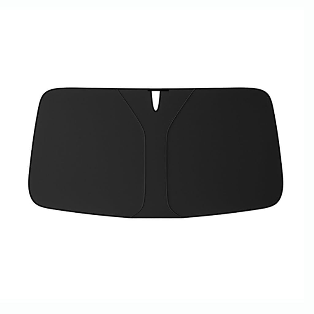 Sonnenschutz Auto frontscheibe für VW Passat B6 2005-2010, Faltbar Sonnenblende Vorne mit Aufbewahrungstasche Autozubehör 140 x 70cm von XSSJXMDJ