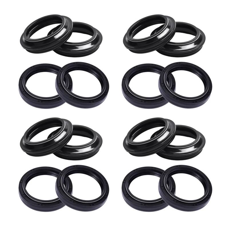 41x53x8 41 53 Motorrad Gabel Dämpfer Öl Dichtung & 41x53 Staub Abdeckung Lip for FZR600R FZR600 FZR1000 EXUP GENESIS FZR 600 1000(8pc seal 8pc cover) von XSUFNER