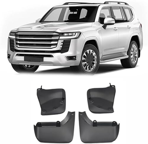 Auto Schmutzfänger für Land Cruiser LC300 LC300 2021 2022 2023 2024, Vorne Hinten Kotflügel Spritzschutz Protection Styling Auto Zubehör von XSYing