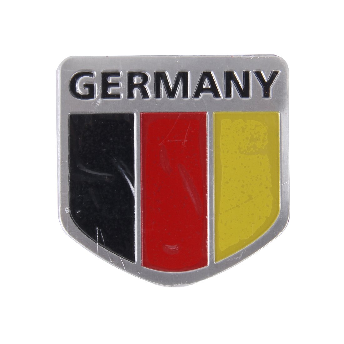 3D Kfz Aufkleber Sticker Autoaufkleber für Germany Deutschland Flagge Fahne Auto 5,0 x 5,0 cm von XTRAFAST