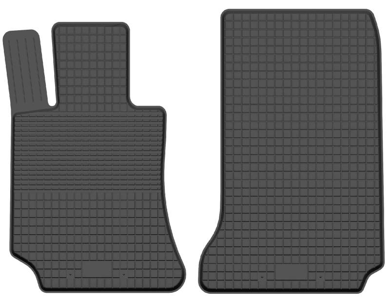 Gummifußmatten Vorne von XTRM-CAR kompatibel mit Mercedes C-Klasse W204 / S204 Bj. 2007-2015 von XTRM-CAR