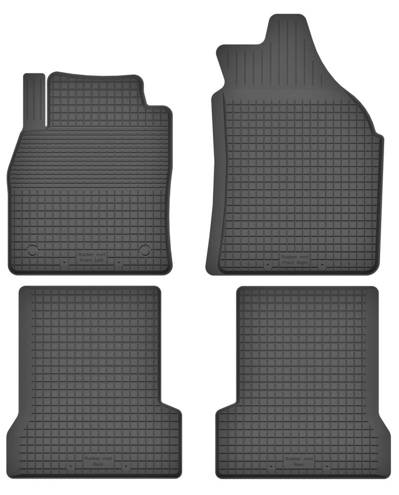 Gummimatten Fußmatten von XTRM-CAR kompatibel mit Ford Fiesta VIII Bj. 2017-2023 von XTRM-CAR