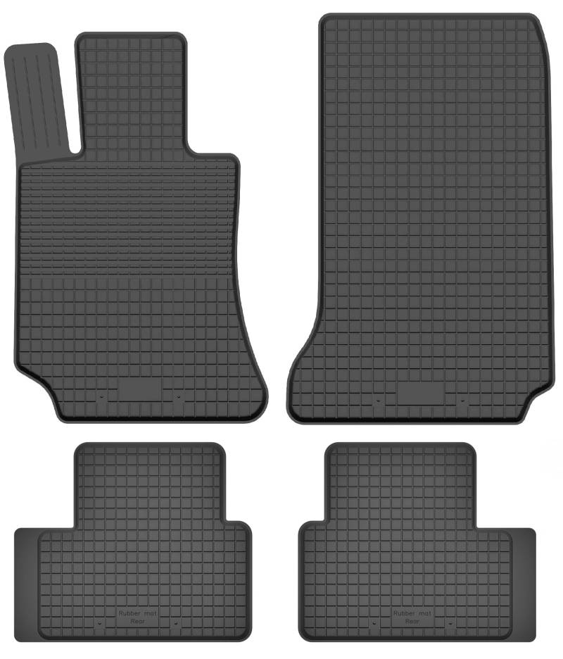 Gummimatten Fußmatten von XTRM-CAR kompatibel mit E-Klasse W213 / S213 Bj. 2016-2023 von XTRM-CAR