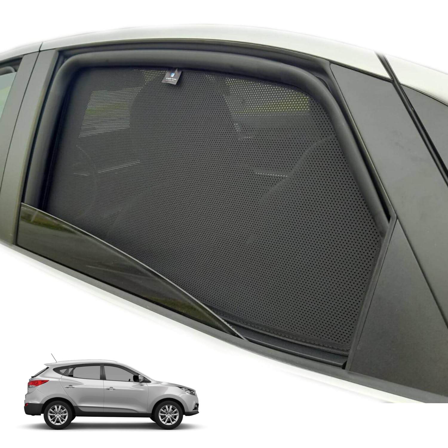 XTRM-CAR Sonnenschutz Blenden für Hyundai ix35 2009-2015 ideal angepasst, UV-Schutz, Hitzereduktion (Komplettes Set) von XTRM-CAR