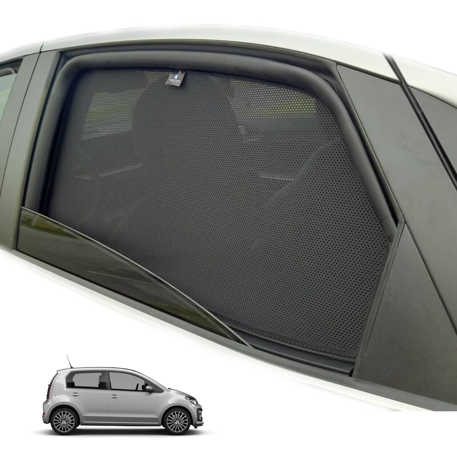 XTRM-CAR Sonnenschutz Blenden für VW UP! UP (ab 2011) 5 Türen ideal angepasst, Höhste Qualität UV-Schutz und Hitzereduktion (Komplettes Set) von XTRM-CAR