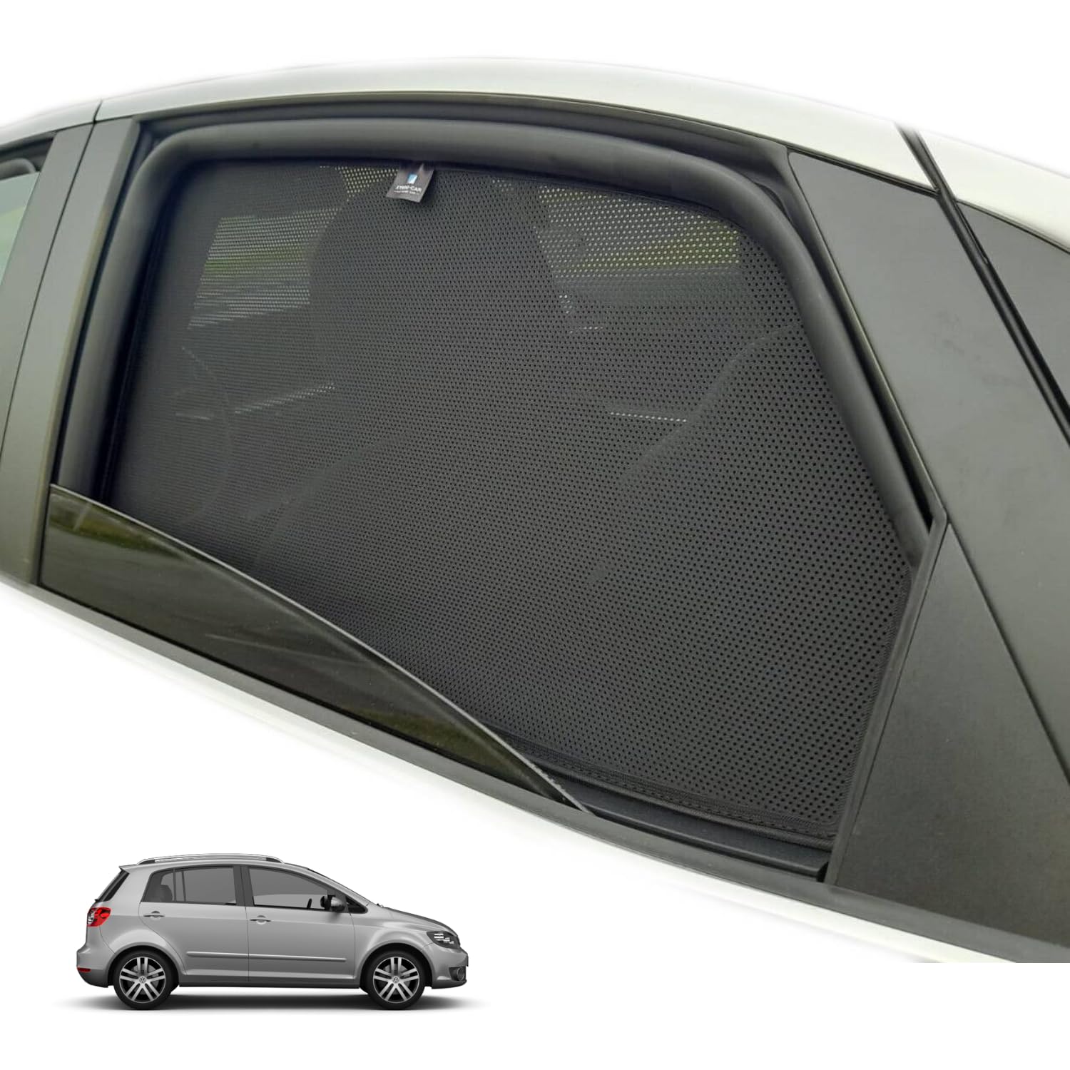 XTRM-CAR Sonnenschutz Blenden passt für VW Golf Plus Bj. 2005-2014 ideal angepasst, UV-Schutz, Hitzereduktion (Komplettes Set) von XTRM-CAR