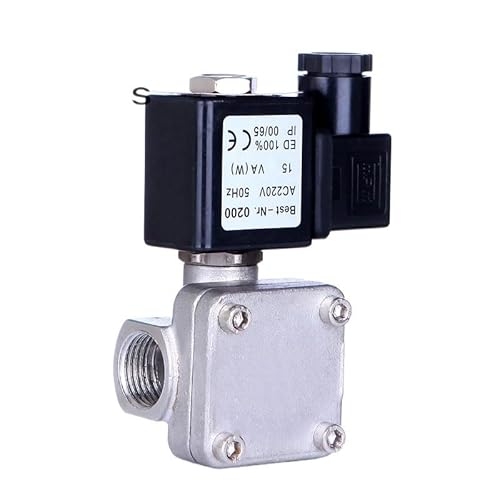 1/2"304 Stainlsess Steel High Pressure 1.6Mpa Normally Closed Brass Solenoid Valve Pilot Solenoid Valve(110VAC_NBR-SEAL) von XTVVTODJXT