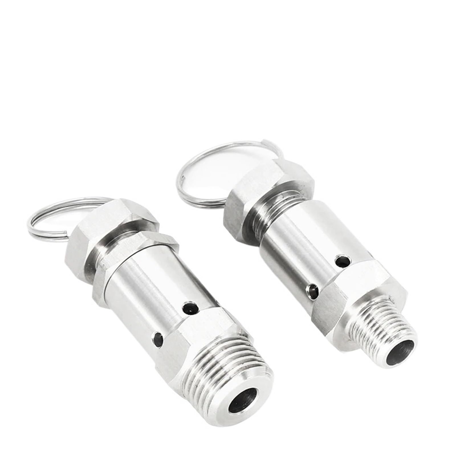 1/4" 1/2" Stainless Steel 304 Adjustable Air Release Pressure Valve Exhaust Homebrew Air Compressor(1/2",0.7mpa) von XTVVTODJXT