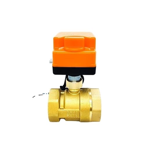 1-1/2" Brass Motorized Ball Valve 3-Wire 2-Way Control Ball Valve with Manual switch(BSP_24VDC_3 WIRES 2 WAY) von XTVVTODJXT