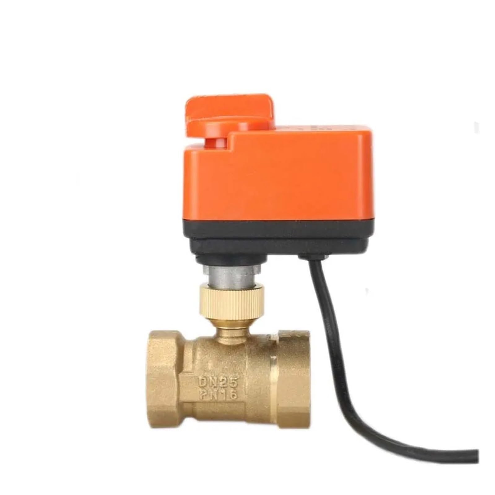 1-1/4" Brass Motorized Ball Valve 3-Wire 2-Way Control Ball Valve with Manual switch(BSP_220VAC_3 WIRES 2 WAY) von XTVVTODJXT