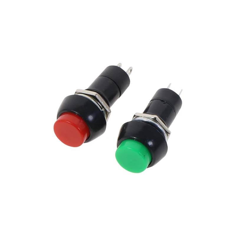 100pcs PBS-11A 2PIN 12mm Push Button Latching Switch Self-Lock 3A 150V von XTVVTODJXT