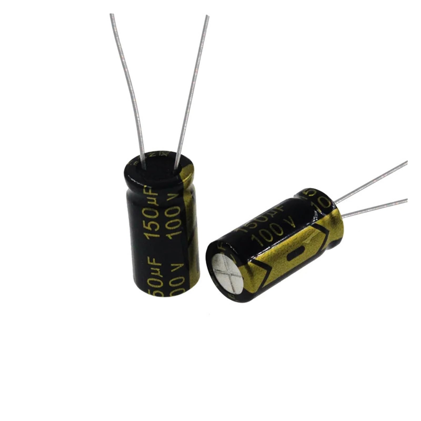 10pcs 150uF 100V 150MFD 100Volt Aluminum Electrolytic Capacitor 10 * 20mm Radial 150mf100v 150uf100v 100v150mf 100v150uf von XTVVTODJXT