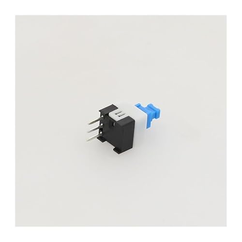 10pcs 7 * 7mm 3Pin Push Tactile Power Switch Self lock On/Off button Latching switch(Self-Momentary) von XTVVTODJXT