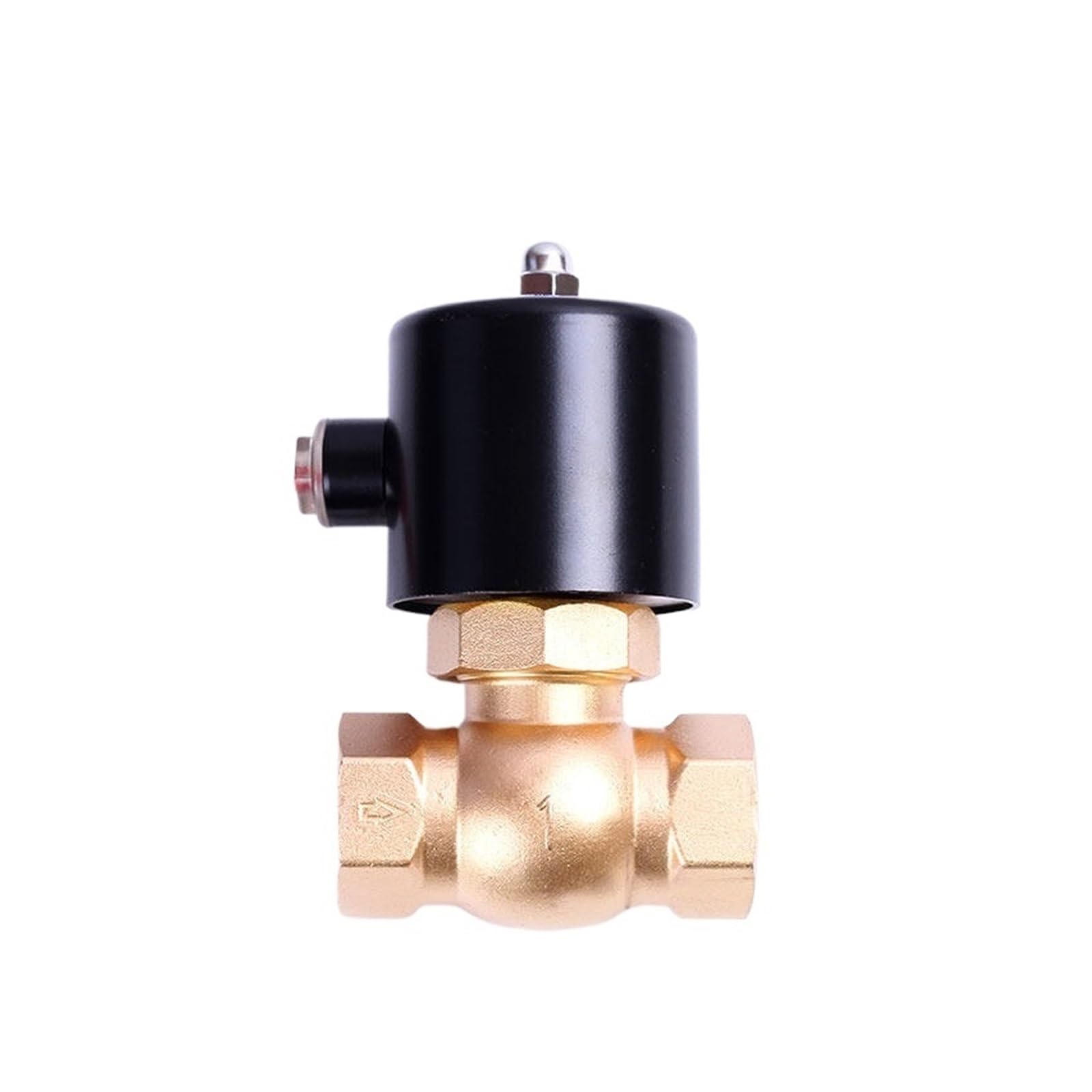 16bar Brass Normally Closed Water Steam solenoid valve 12v 220v 24vac 1"High Temperature 180℃(BSP_220VAC) von XTVVTODJXT