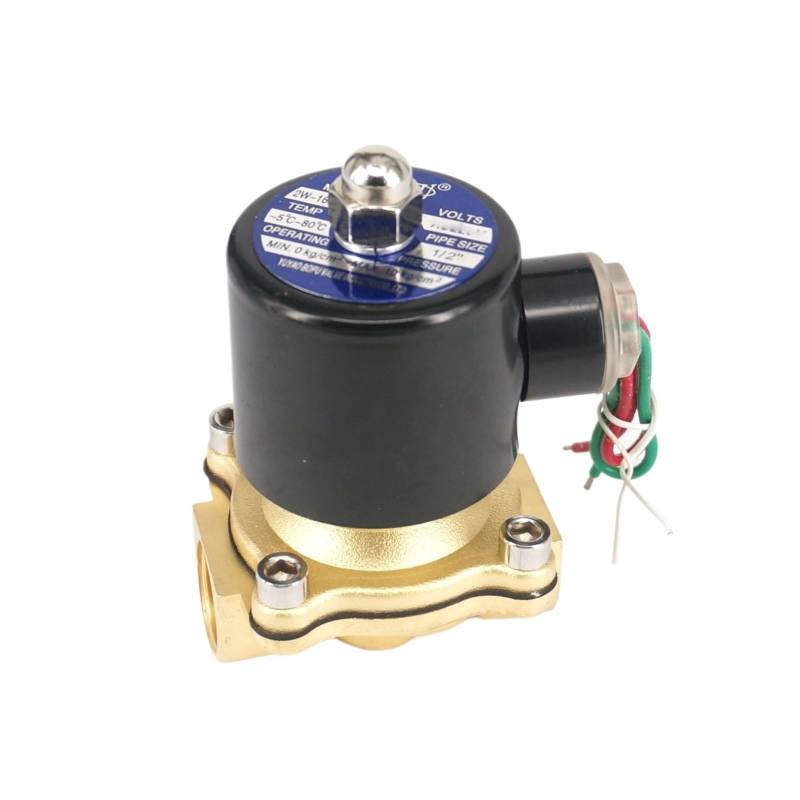 3/4" Normal Closed 12-380V 2 Port Brass Solenoid Valve Water Air Fuels 2W-200-20(AC110V) von XTVVTODJXT