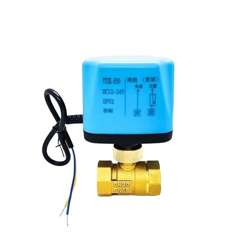 3/4" Normally Closed/Open Two Wire Motorized Ball Valve Ball Valve AC220V DC12V DC24V(12VDC_NORMALLY CLOSED) von XTVVTODJXT