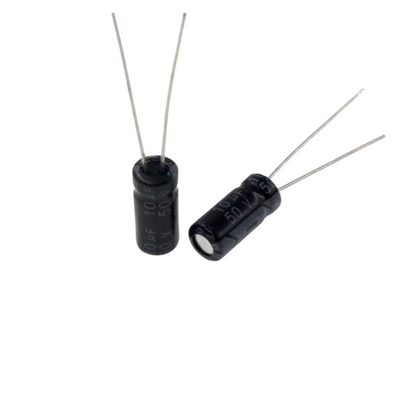 50pcs 10uF 50V 10MFD 50Volt 4 * 7mm Aluminum Electrolytic Capacitor Radial 10mf50v 10uf50v 50v10mf 50v10uf von XTVVTODJXT