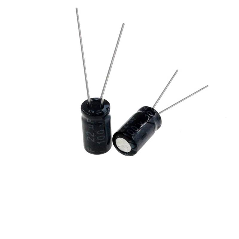 50pcs 22uF 100V 22MFD 100WV Aluminum Electrolytic Capacitor 6 * 11mm Radial 22mf100v 22uf100v 100v22mf 100v22uf von XTVVTODJXT