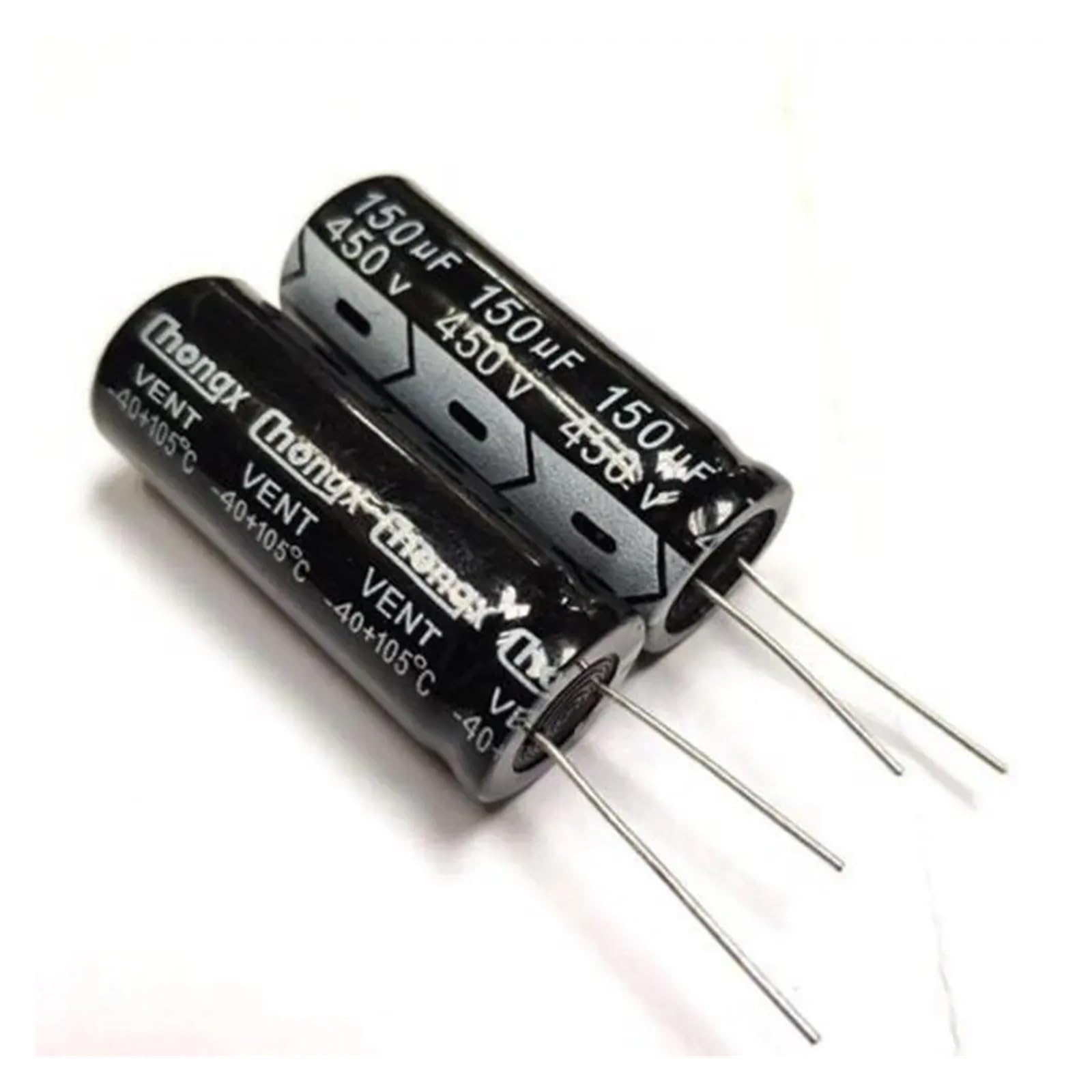 5PCS 150uF 450V 150MFD 450WV 18 * 35mm Aluminum Electrolytic Capacitor Radial von XTVVTODJXT