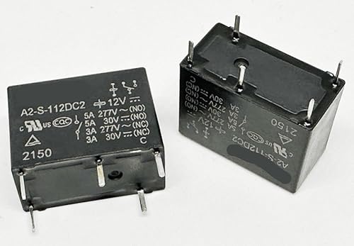 A2-S-112DC2 (33F-1C-12V-5A) Relay 5 pins von XTVVTODJXT