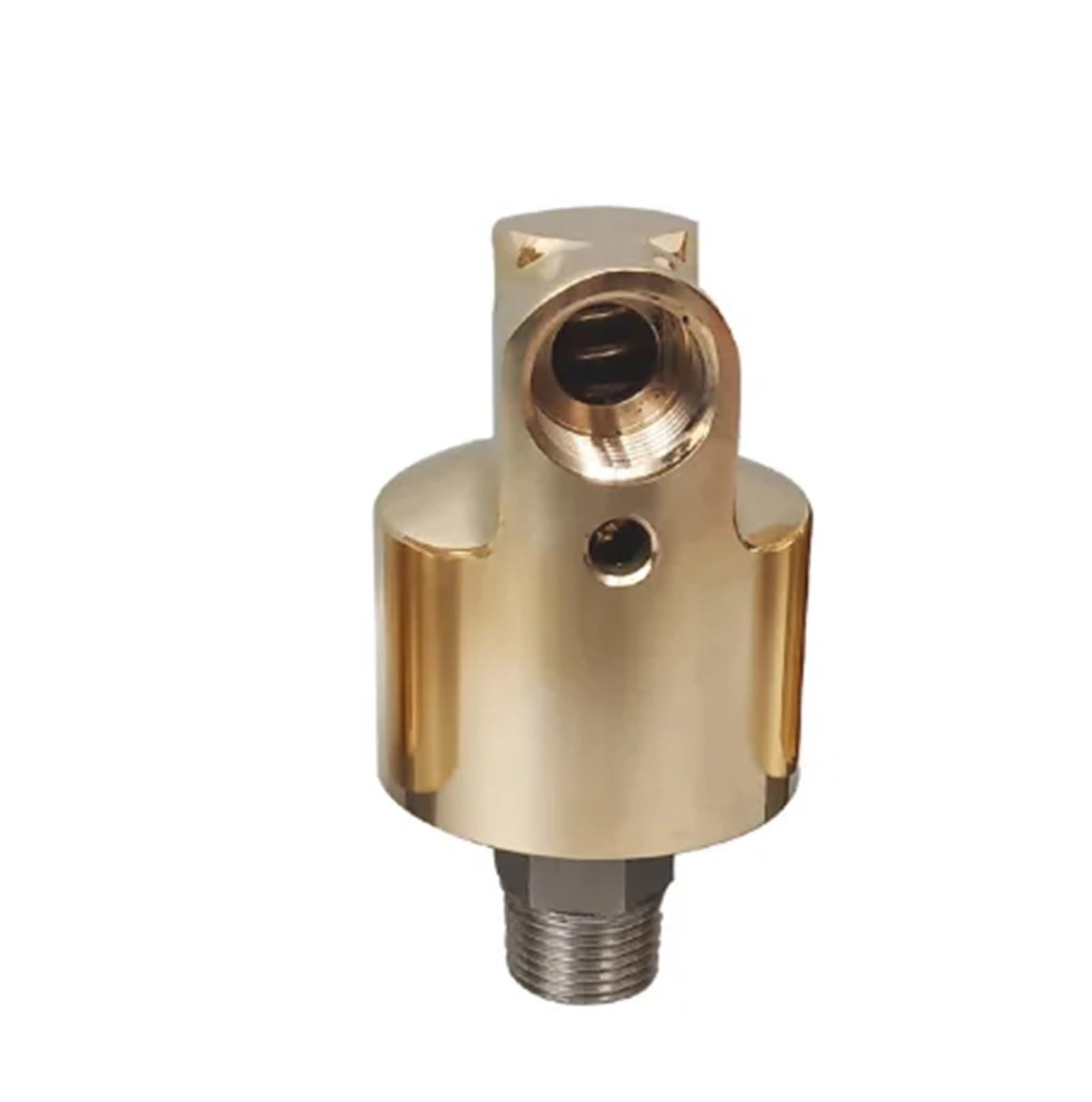 Brass rotary union high speed rotary joint high temperature rotary rotary joint connector for cooling water left/right 1 way(Left-handed thread,HD10) von XTVVTODJXT