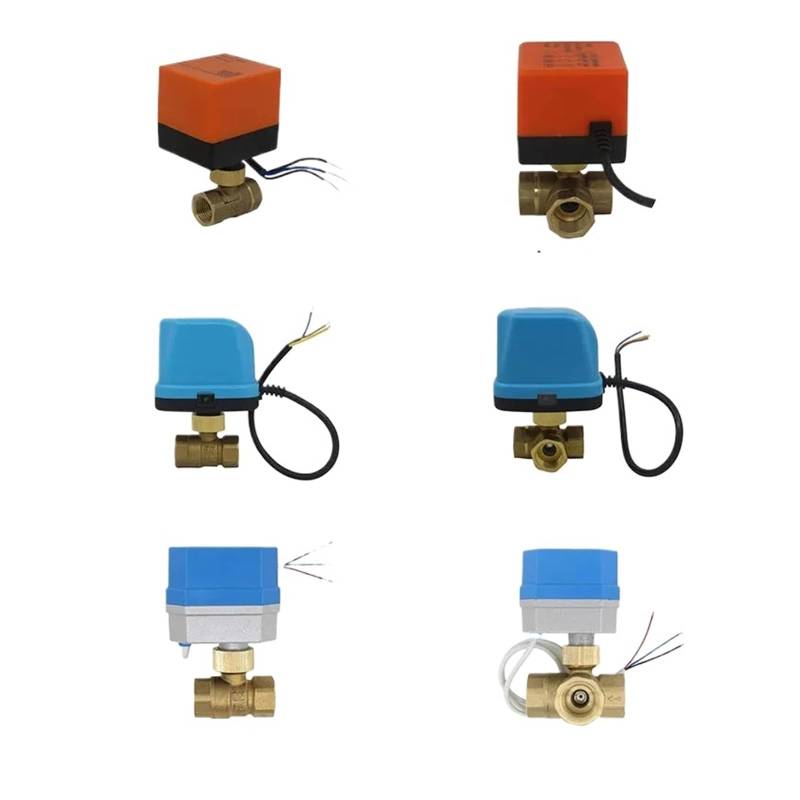 DC12V Brass Ball Valve 3-Wire 2 Control Actuator 3 Ways /2 Way DN15 DN20 DN25 DN32 DN40 Motorized(2-way,A_DN40) von XTVVTODJXT