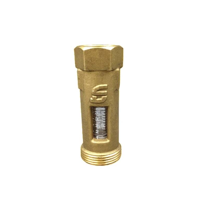 Full copper steel glass flow meter DN20 Solar Flow Meter Flow Regulator Flow valve Brass manifold water solar heating system(A) von XTVVTODJXT