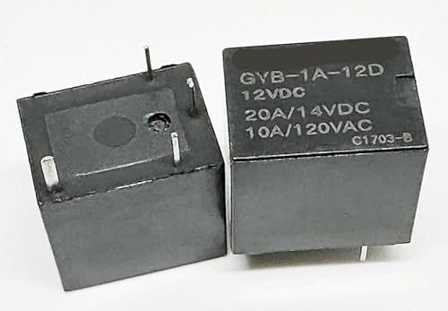 GYB-1A-12L ; GYB-1A-12D (T78-1A-12V-20A) Relay 4 pins(GYB-1A-12L) von XTVVTODJXT