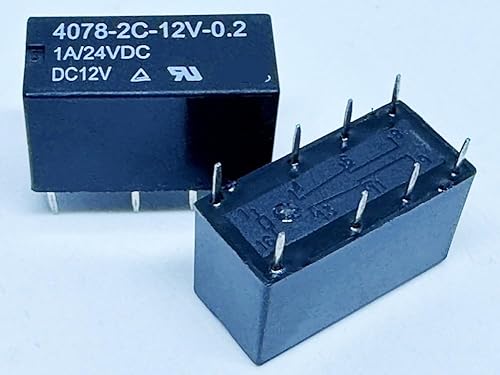 N4078-2C-12V-0.2W ; N4078-2C-12V-0.36W ; 4078-2C-12V-0.2 ; (4078-12V-2A) Relay 8 pins(4078-2C-12V-0.2) von XTVVTODJXT