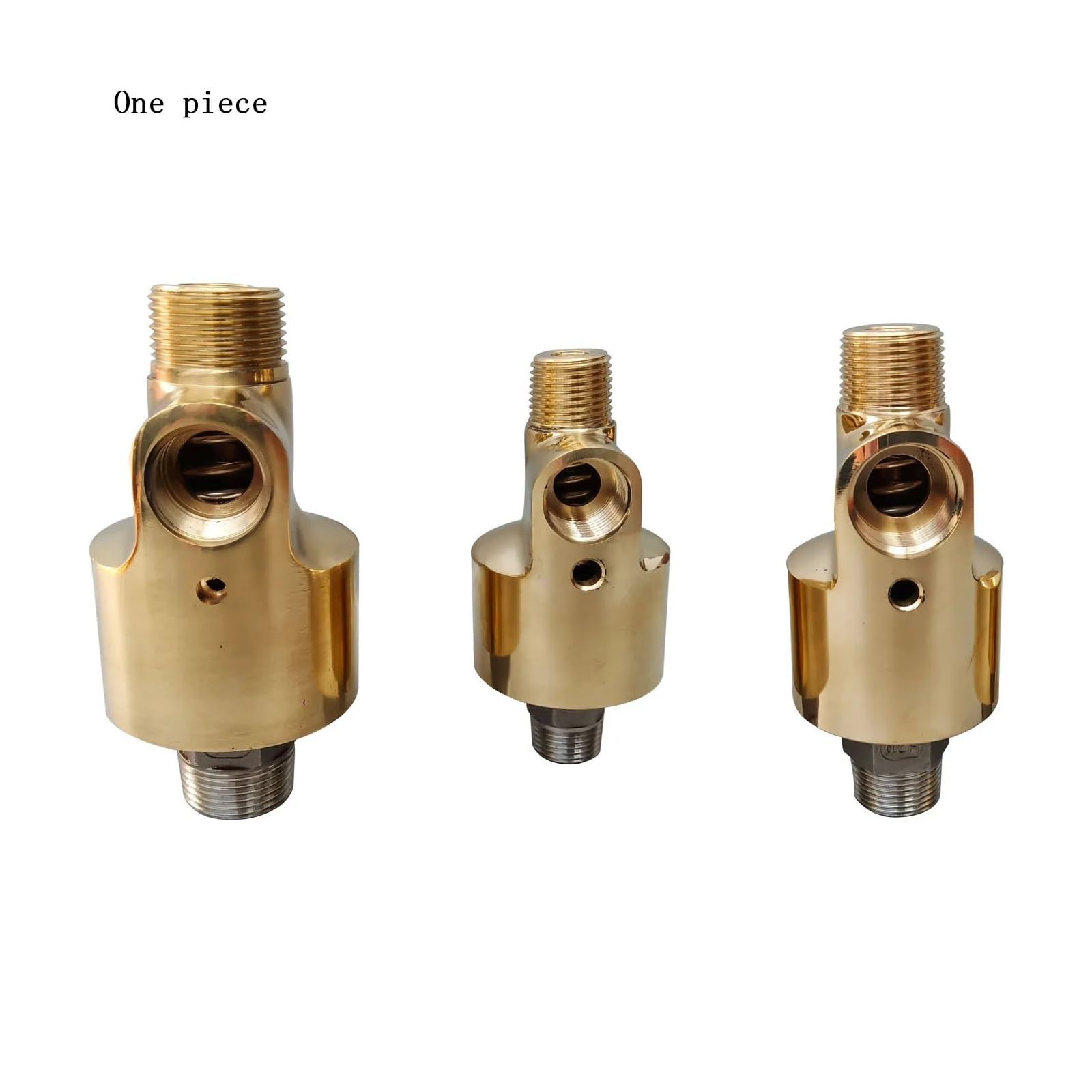 Rotary union high speed rotary joint high temperature rotary union rotary joint connector for cooling water left/right 2 brass(Left-handed thread,HS-G15-6) von XTVVTODJXT