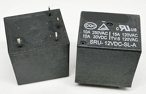 SRU-12VDC-SL-A (22F-1A-12V-10A) Relay 4 pins von XTVVTODJXT