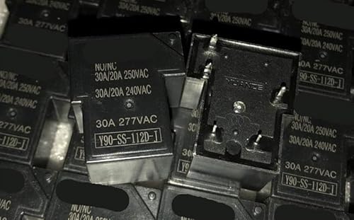 Y90-SS-112D-J ; Y90-SS-118D ; Y90-SS-136D ; Y90-SS-105D ; (T90-1C-5P-20A/30A/40A) Relay 5 pins(Y90-SS-112D-J 12V30A) von XTVVTODJXT