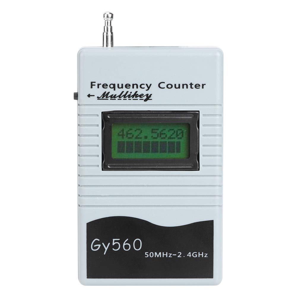 GY560 Tragbares Frequenz zähler-50Mhz bis 2,4 GHz Funkfrequenz messgerät-für Automobil-, Boots-, Funkfrequenz messung, tragbares Frequenz messgerät von XTevu