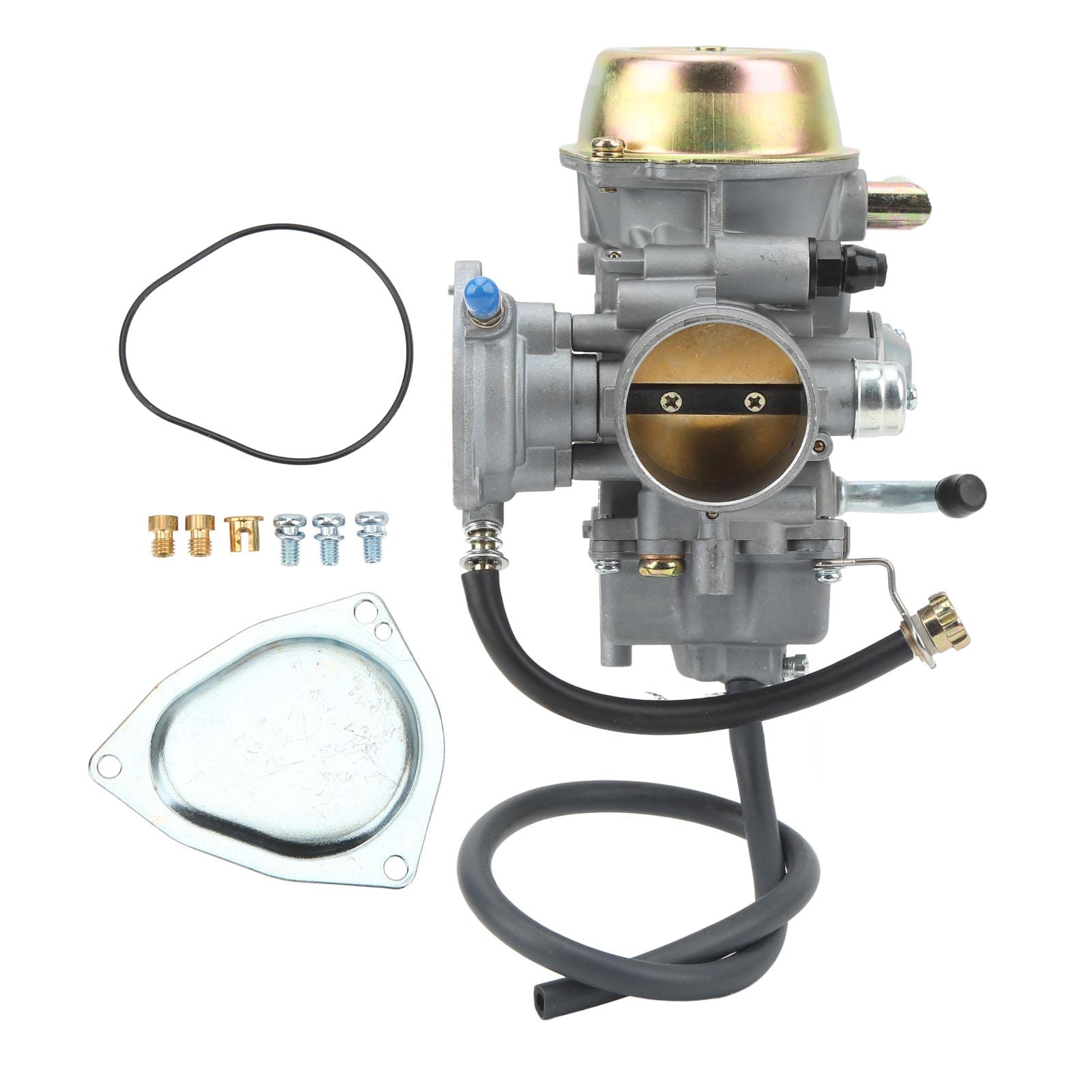 Motorrad -Vergaser Metall VM34SC Power Jet Engine Carburetor Assy für Grizzly YFM600 Rhino YXR660 von XTevu