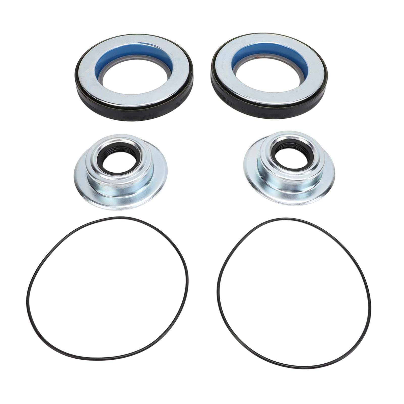 Vorderachsdichtungssatz, Achsschenkelrohr-Staubdichtungen mit Naben-O-Ring, OE 2014835 2017426, kompatibel mit Super Duty F250 F450 F550 2005–2019 von XTevu