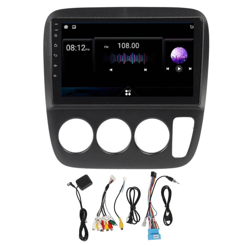 XTEVU-Auto-Stereo, 9-Zoll-GPS-Navigationsbildschirm, kompatibel mit CR V RD 1995-2001, Bluetooth CarPlay Android Auto, 2 GB+32 GB Car Radio System von XTevu