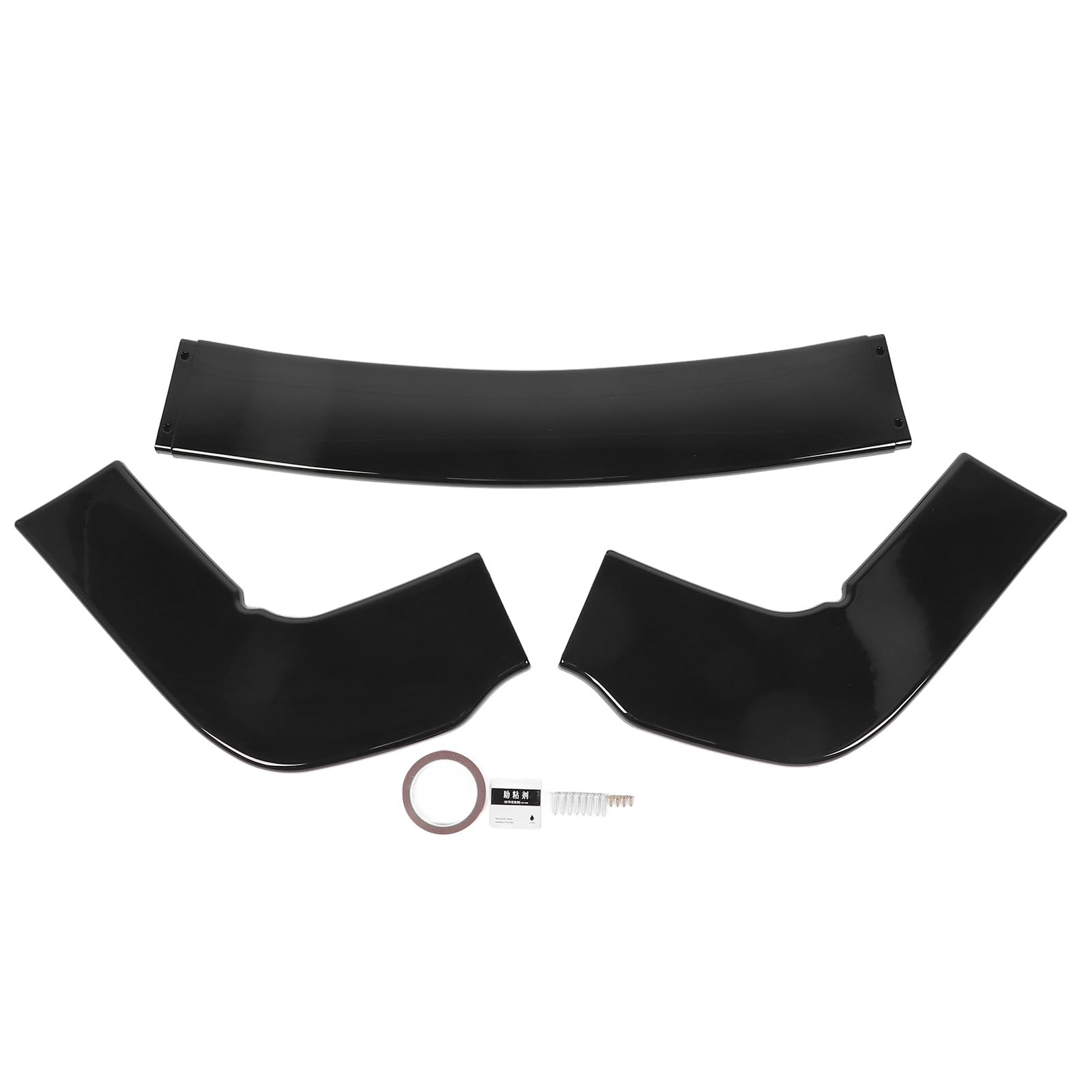 XTEVU Front Stoßstangenlippenspoiler -Kit, 3PCS, erhöhte Stabilität, sportliches Aussehen, kompatibel mit Hellcat Alle Modelle 2008 bis 2019 von XTevu