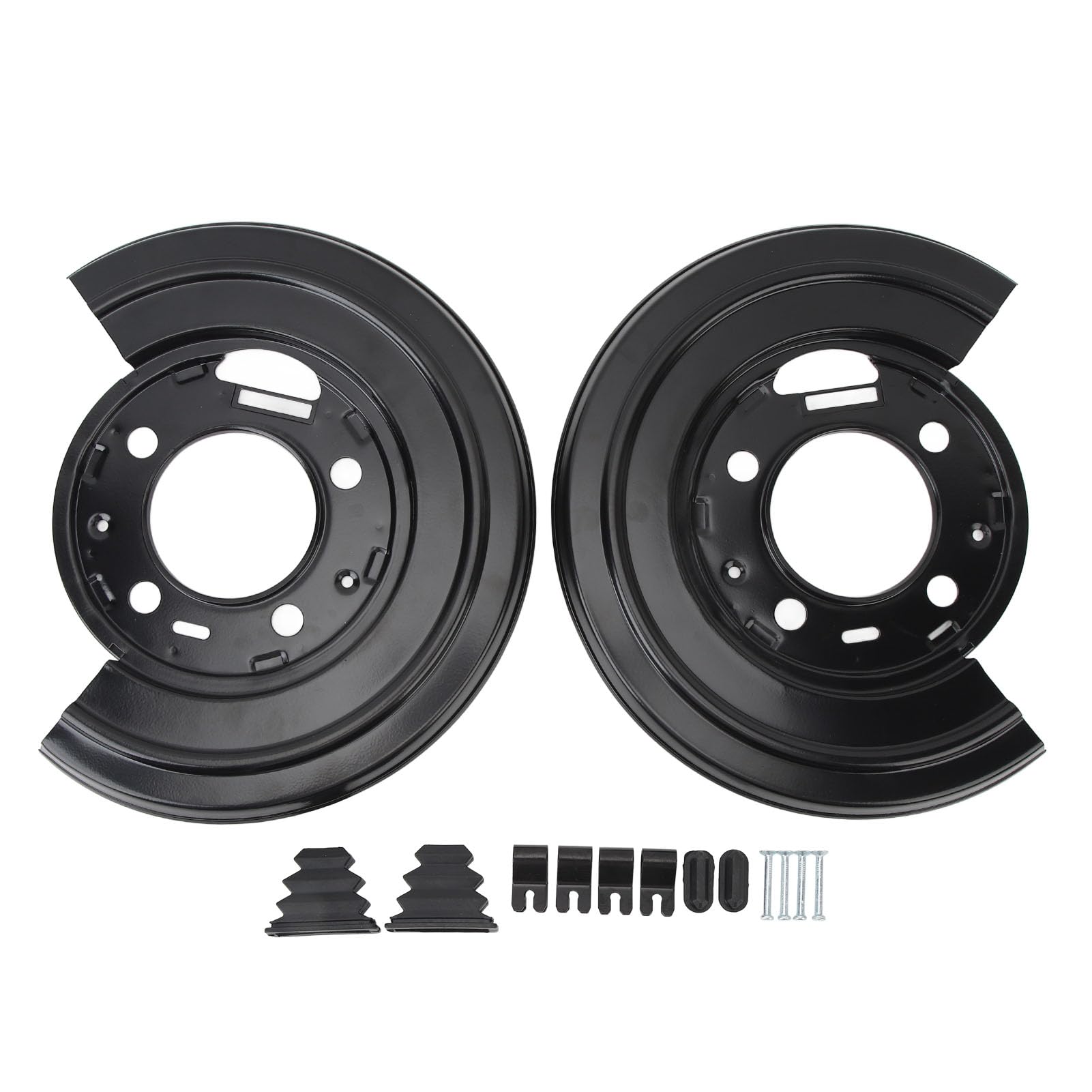 XTEVU Heckbremsstaubschild, Brems -Backing -Platten -Kit, kompatibel mit F -450 F -550 Super Duty Exkursion, 4C3Z2210AA -Bremsplatte Set, Heckbremsschildersatz von XTevu