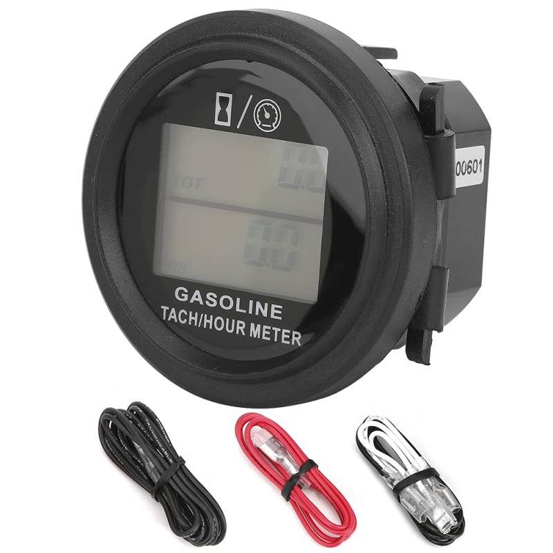 XTEVU Motorrad -Tachometer -LCD -Display, 2/4 Takt -Benzinmotor, Hintergrundbeleuchtungszubehör, kompatibel mit ATV, Schneemobile von XTevu