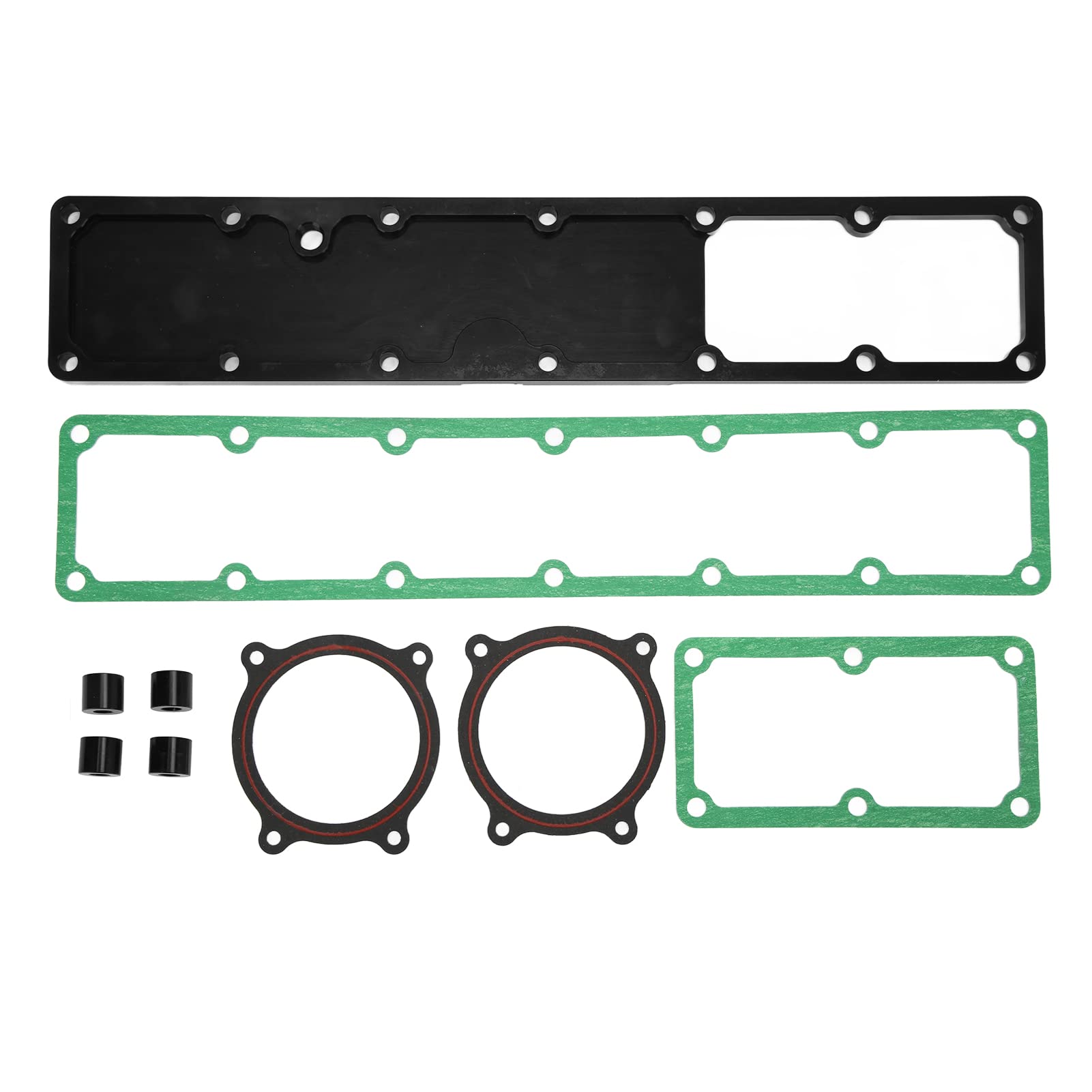 XTevu Firm Grid Heater-Löschplatte, Dichtungssatz aus Billet-Aluminium, kompatibel mit Cummins 6,7 l von XTevu