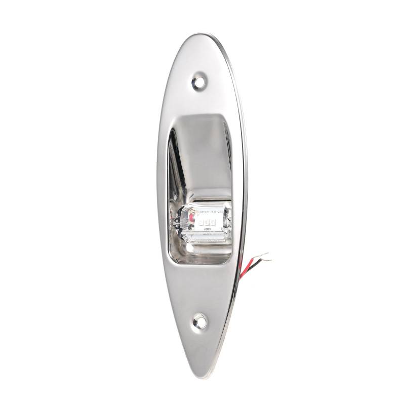 XTevu LED-Navigationslichter, LED-Marine-Navigationslicht, Boots-Buglicht, Decklichter für Marine-Yacht, Kajak, Bassboot, Ponton, Boot, seitliche Bug-Tropfenlichter von XTevu