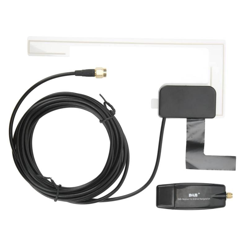 XTevu Radioempfänger Auto DAB Digitaler Radioempfänger Universal Car Kit Digitaler DAB-Box-Adapter Audio-Broadcast-Adapter für Android 4.4 Autonavigation von XTevu