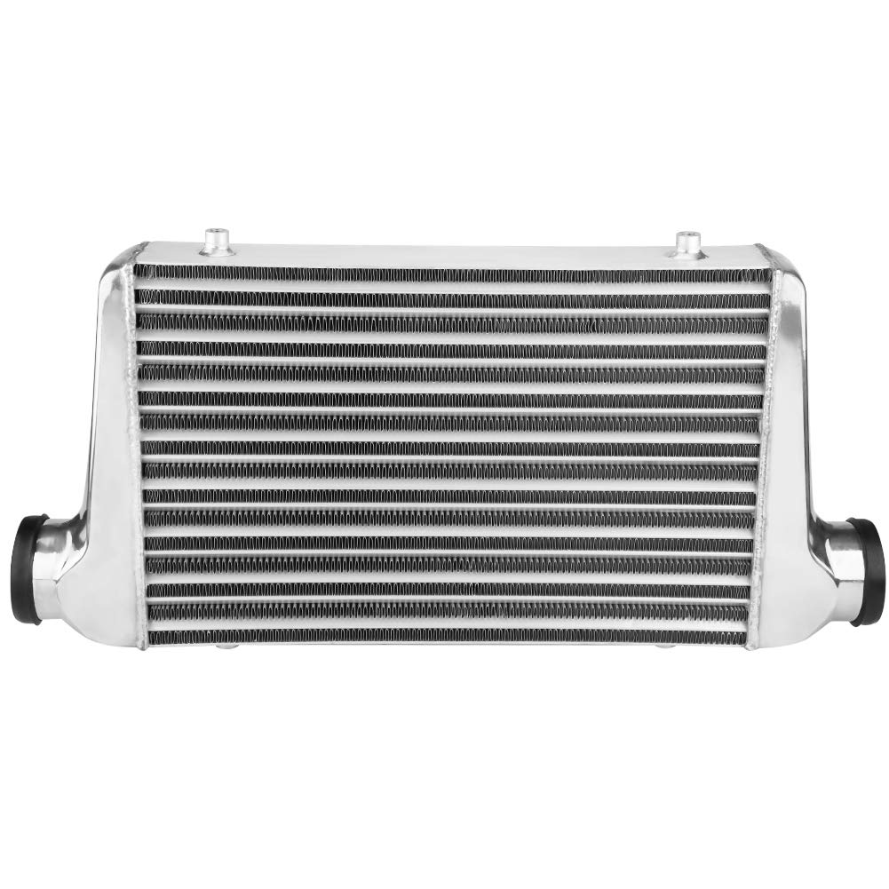 XTevu Universal Car Engine Turbo Cooling Network Aluminium Front Mount Intercooler Tube Fin Intercooler Ersatz für alle Car Turbo Kompressorsysteme von XTevu