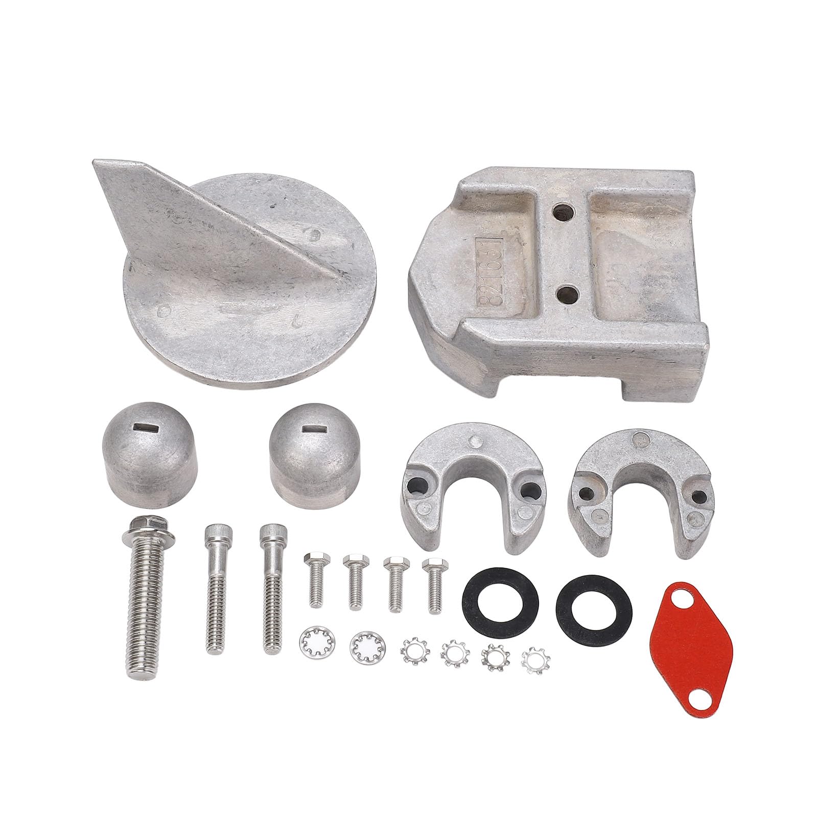 Xtevu Aluminium -Anoden -Kit, Marine Korrosionsschutzsatz, kompatibel mit Mercruiser Mr Alpha One 1984-1990, 888756Q02 Outdrive Opfer -Anoden von XTevu