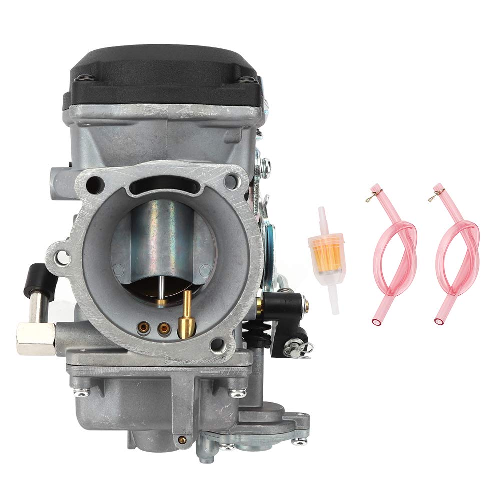 Xtevu Carburetor Carb, 40 mm Motorradmotorteile, kompatibel mit Touring 1988-2016, Motorrad-Kraftstoffsystem, 27490-04 Austausch von XTevu