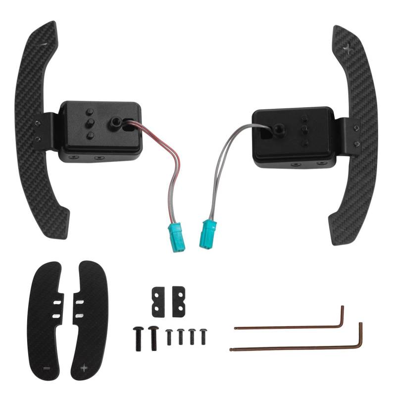 Xtevu Lenkradschaltpaddel, magnetische Kohlefaserschaltklinge, kompatibel mit F10 F11 F06 F12 F13, Klarspell -Paddelschalter, einfache Betriebspaddelverlängerung von XTevu