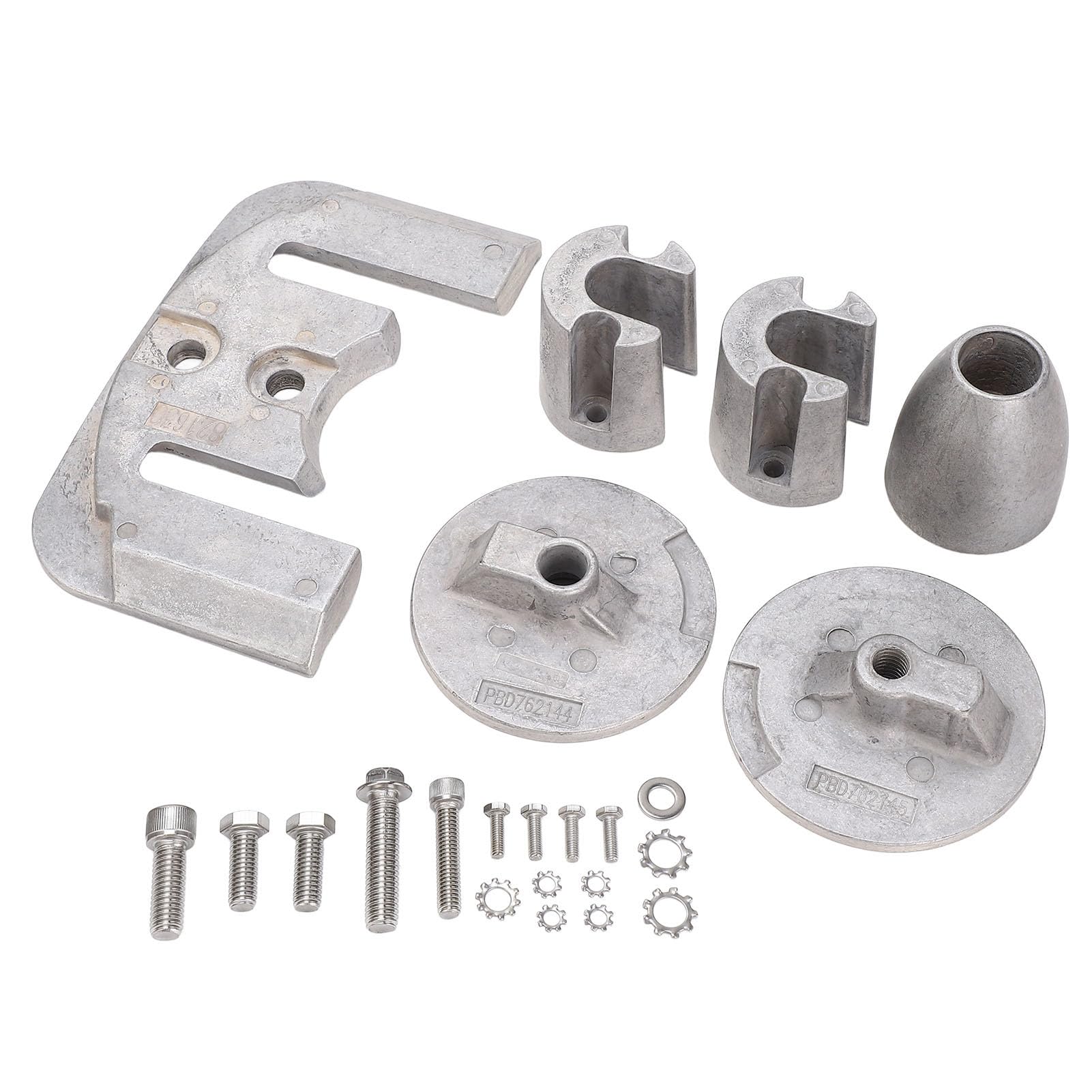 Xtevu Marine Aluminium Anode Kit, Boot Anode Kit, kompatibel mit Bravo III SternDrive 2003 und später oxidationsbeständiger Anodenkit, Hochfestigkeitsanode, Bravo III -Ersatz von XTevu