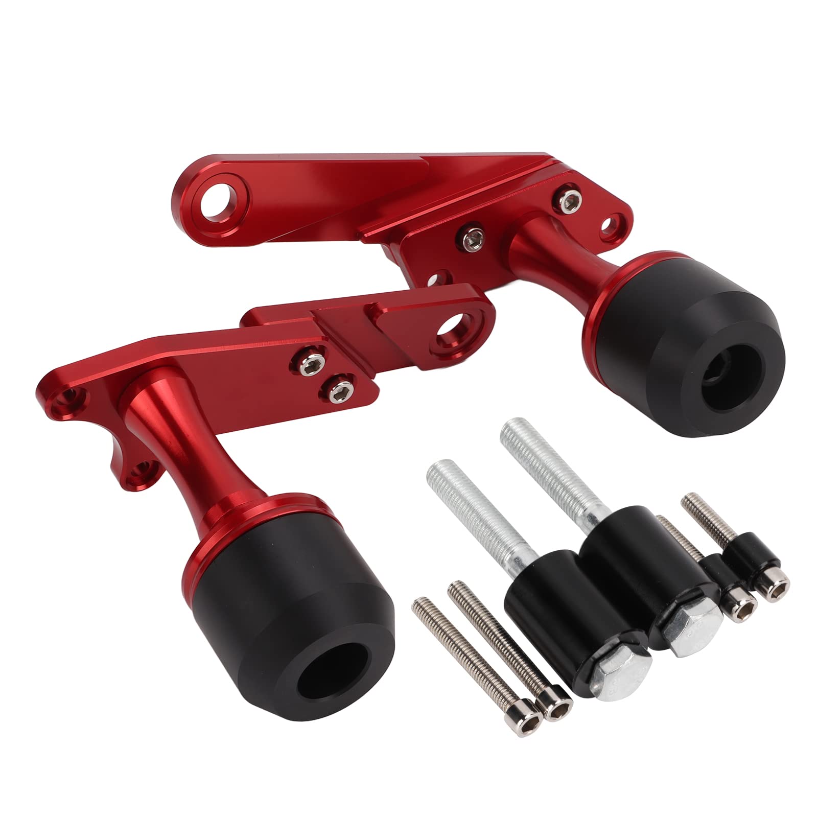 Xtevu Motorradrahmen Slider, Aluminiumlegierung rot, kompatibel mit CBR500R CB500X 2019+, Antirust -Rahmenschutz von XTevu